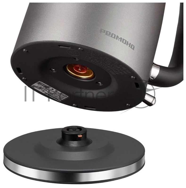 Чайник электрический Redmond KM-240, серый