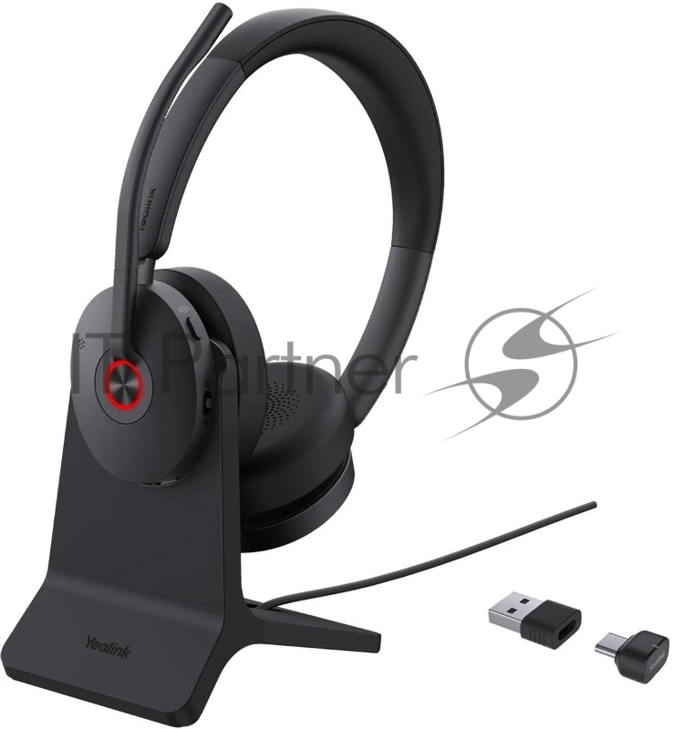 Гарнитура Bluetooth Yealink BH74 with Stand UC USB-C/A черный