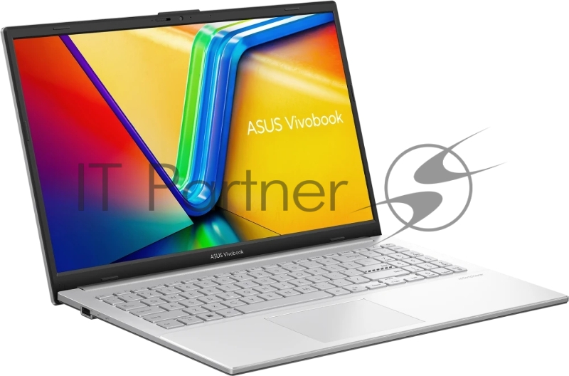 Ноутбук Asus Vivobook Go 15 E1504FA-BQ1586 Ryzen 5 7520U 8Gb SSD512Gb AMD Radeon 610M 15.6 IPS FHD (1920x1080) без ОС silver WiFi BT Cam (90NB0ZR1-M02S50)