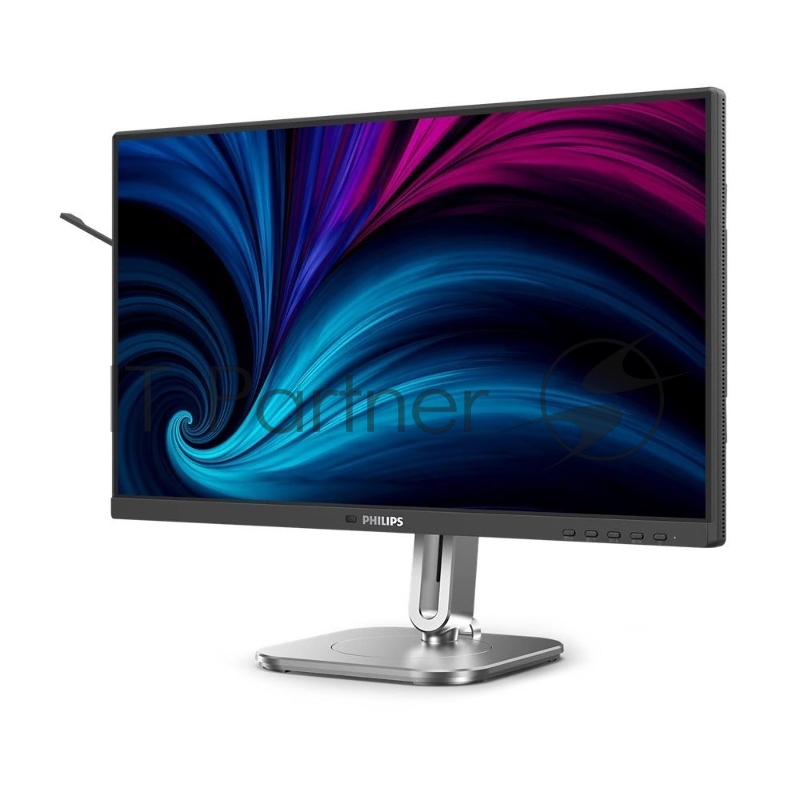 Монитор Philips 23.8 24B2U4301 черный IPS LED 4ms 16:9 HDMI M/M матовая HAS Piv 1000:1 300cd 178гр/178гр 1920x1080 120Hz DP FHD USB 4.37кг