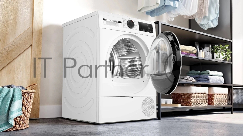 Сушильная машина Bosch WQG24101BY макс.загр.:9кг белый