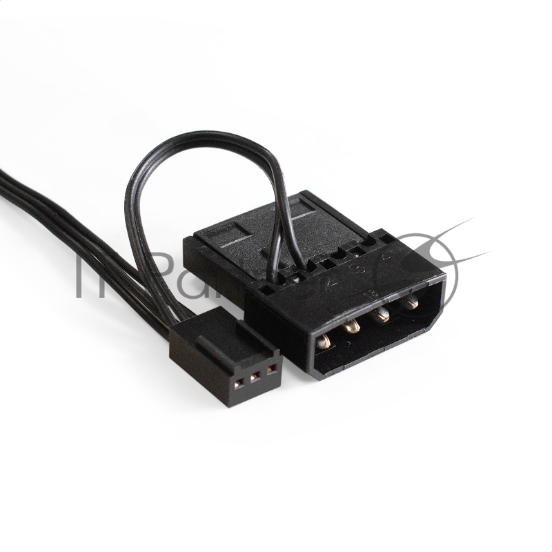 Вентилятор с подсветкой ExeGate EX12025HM3PM.FRGB.PRM (120x120x25 мм, FRGB, Hydraulic bearing (гидродинамический), 3pin+Molex, 1200RPM, 24dBA)