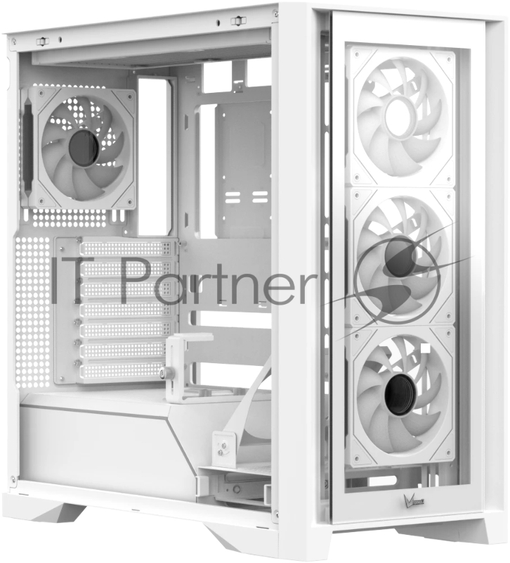 Корпус AeroCool / Formula V Line Air Power G8 White, ATX, Dual Front Panels, TYPE-C*1, USB3.0*1