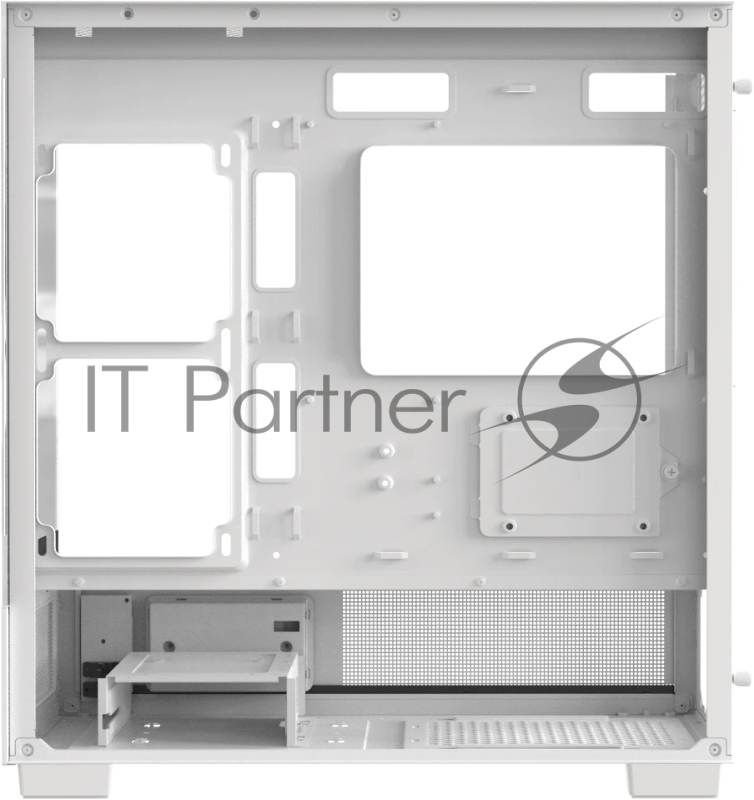 Корпус AeroCool / Formula V Line Crystal E1M White, MATX, USB3.0*2, Switch Display Panel