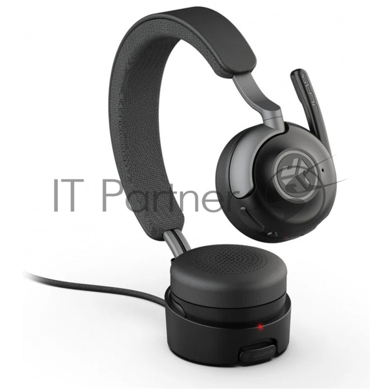 Беспроводная гарнитура Jlab Epic Work ANC Wireless Duo with Stand,Link USB- C (PN:HBEPICWORKRBLK63)