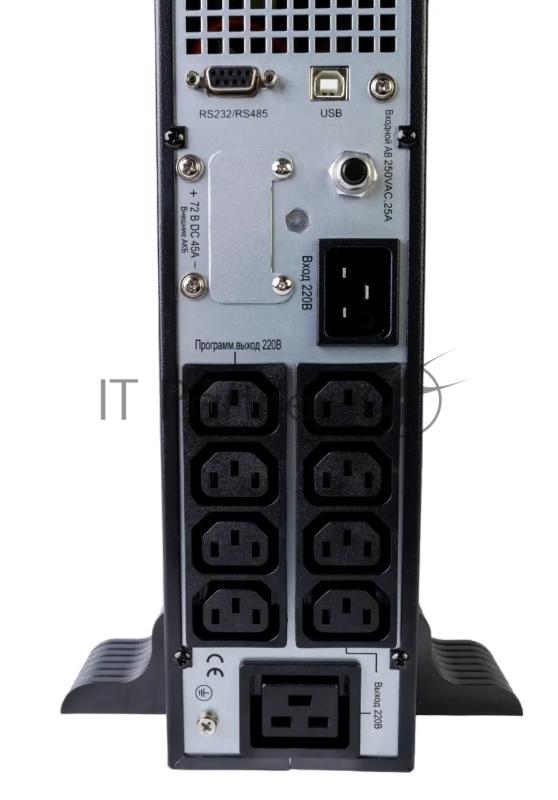 Источник бесперебойного питания Systeme Electric Smart-Save Online SRT 3000 ВА 2 поколения, конвертируемый форм-фактор 2U, 230 В, 8 розеток IEC C13 + 1хС19, SmartSlot, LCD, USB HID, SNMP карта, RS-232, версия с возможностью увеличения времени автоном