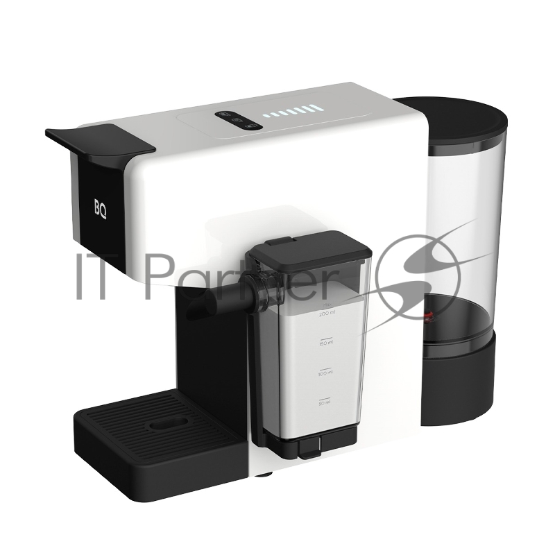 Капсульная кофеварка BQ CCM1064A White. 3 в 1: Nespresso, Dolce Gusto, молотый кофе / Давление 20 бар / Итальянская помпа / Автоматический капучинатор / DuoBoil - технология быстрого приготовления кофейных напитков / Выбор объема порции / Объем резер