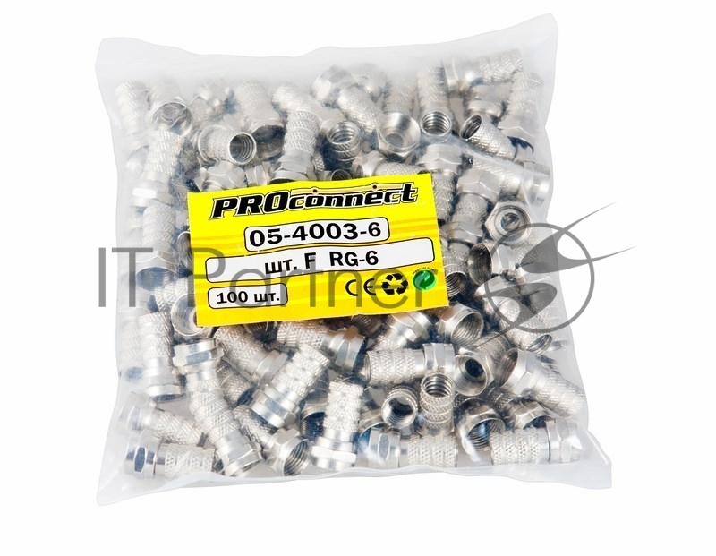 РАЗЪЕМ F-разъем RG-6 05-4003-6 PROconnect