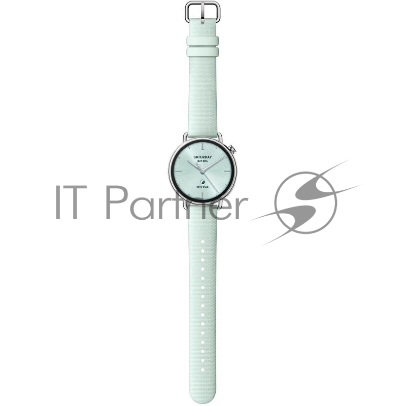 Смарт-часы Xiaomi Watch S4 41mm Fluororubber Strap(Mint Green)