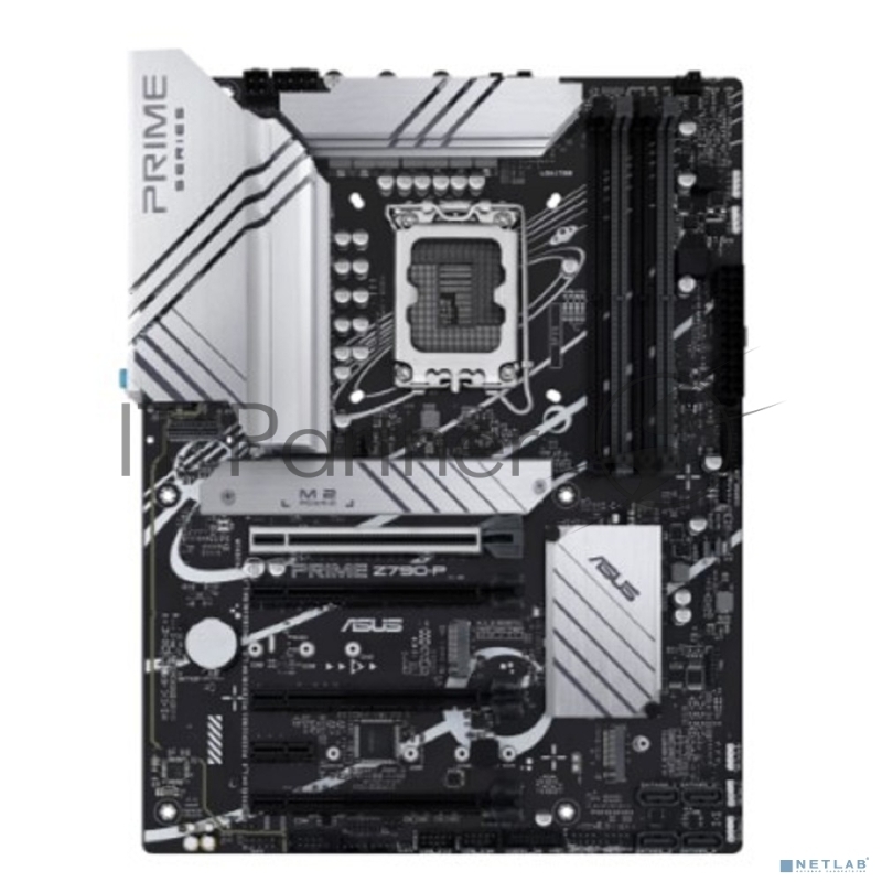 Материнская плата ASUS PRIME Z790-P, LGA 1700, Intel Z790, 4xDDR5, 4xSATA, 3xM.2 PCIe 4.0 x4, 1xPCIe 5.0 x16, 3xPCIe x4, 1xPCIe x1, 1xHDMI, 1xDP, 1xUSB-C 3.2 Gen 2x2, 1xUSB 3.2 Gen 2, 2xUSB 3.2 Gen 1, 4xUSB 2.0, 1x 2.5Gb LAN, 3x3.5 мм, 7.1, ATX
