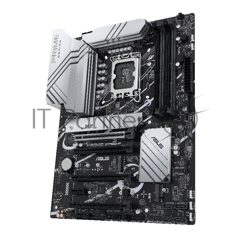 Материнская плата ASUS PRIME Z790-P, LGA 1700, Intel Z790, 4xDDR5, 4xSATA, 3xM.2 PCIe 4.0 x4, 1xPCIe 5.0 x16, 3xPCIe x4, 1xPCIe x1, 1xHDMI, 1xDP, 1xUSB-C 3.2 Gen 2x2, 1xUSB 3.2 Gen 2, 2xUSB 3.2 Gen 1, 4xUSB 2.0, 1x 2.5Gb LAN, 3x3.5 мм, 7.1, ATX