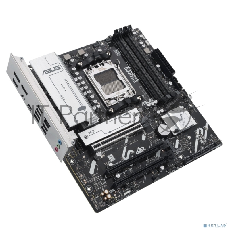Материнская плата ASUS PRIME B840M-A-CSM, AM5, AMD B840, 4xDDR5, 4xSATA, 3xM.2, 1xPCI-E 4.0 x16, 2xPCI-E 3.0 x16, 1xRealtek 2.5Gb LAN, 2xUSB-A 10Gbps, 1xUSB-C 5Gbps, 4xUSB-A 2.0, 3x3.5 мм, 7.1, micro-ATX