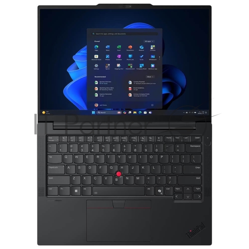 Ноутбук Lenovo Thinkpad E14 Gen 7 Intel Core Ultra 7 255H 4400MHz/14/1920x1200/16GB/512GB SSD/Intel Arc Graphics/Wi-Fi/Bluetooth/Без ОС (21SX001TGP) Black