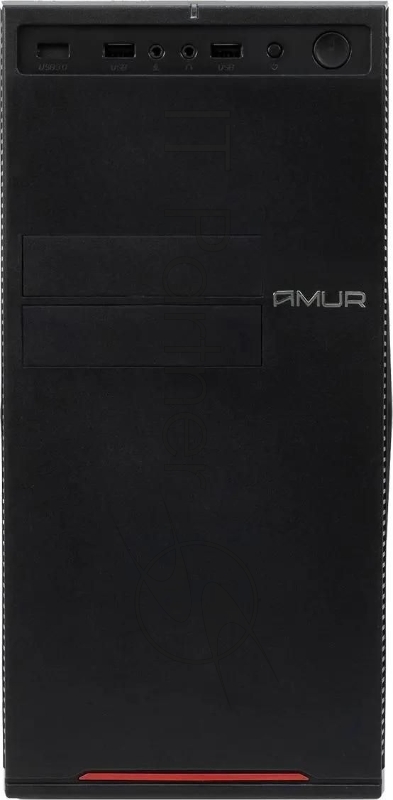 Компьютер Amur Нарвал B7I21 MT i5 12400 (2.5) 16Gb SSD512Gb UHDG 730 FreeDOS 2.5xGbitEth 500W мышь клавиатура черный (RUS) (2147011)