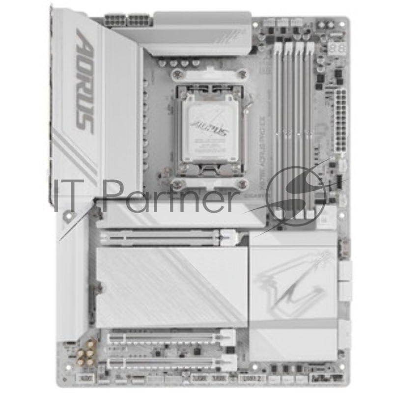 Материнская плата Gigabyte X870E AORUS PRO X3D ICE Socket AM5 AMD X870E 4xDDR5 ATX AC`97 8ch(7.1) 5Gigabit RAID+HDMI