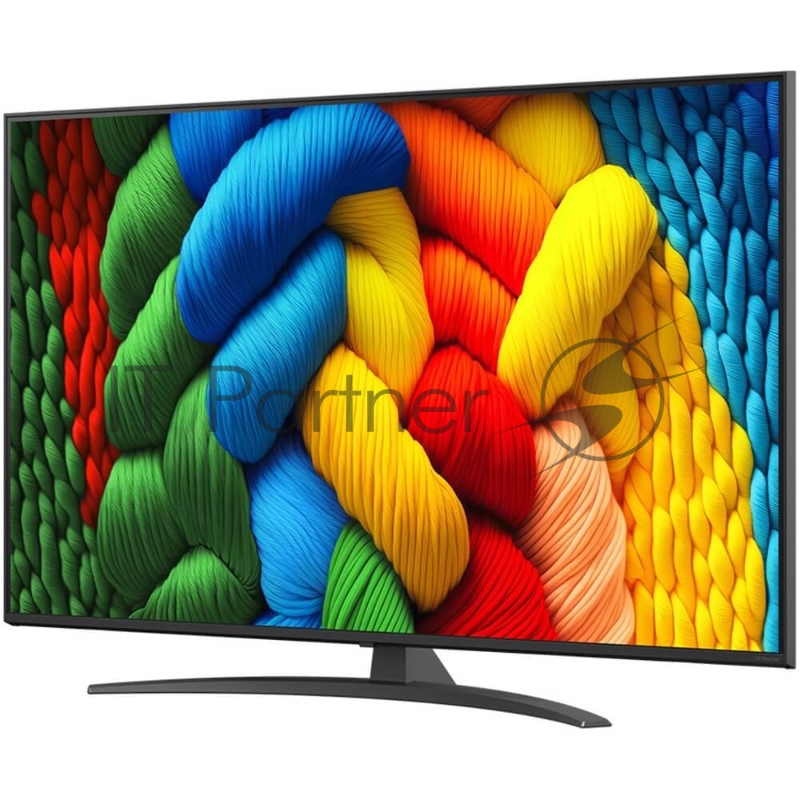 Телевизор LG 55 55NANO81A6A черный Direct LED 4K UHD 60Hz webOS