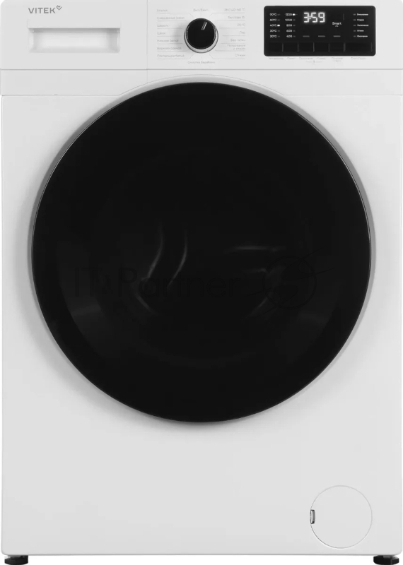 Стиральная машина Vitek VT-WFE9201 класс: A+++ загр.фронтальная макс.:10.5кг белый инвертор