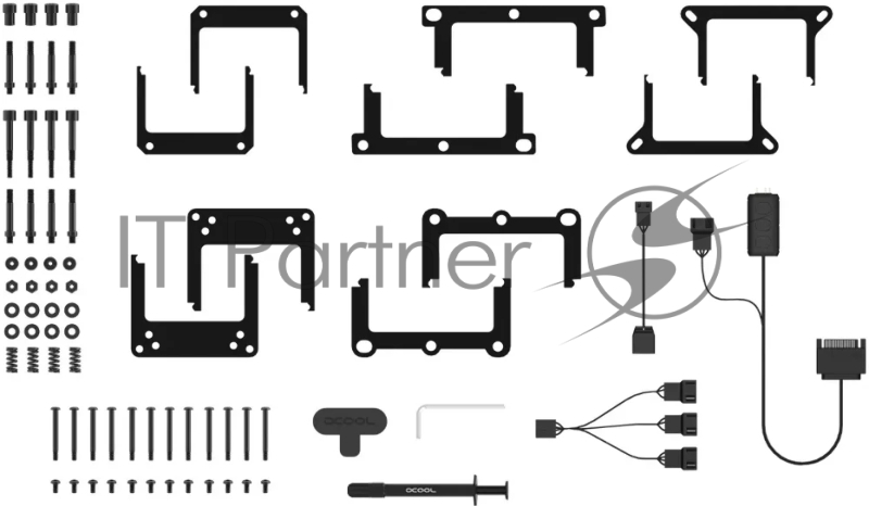 Система жидкостного охлаждения Alphacool Eisbaer Pro Aurora 420 CPU AIO (11774)