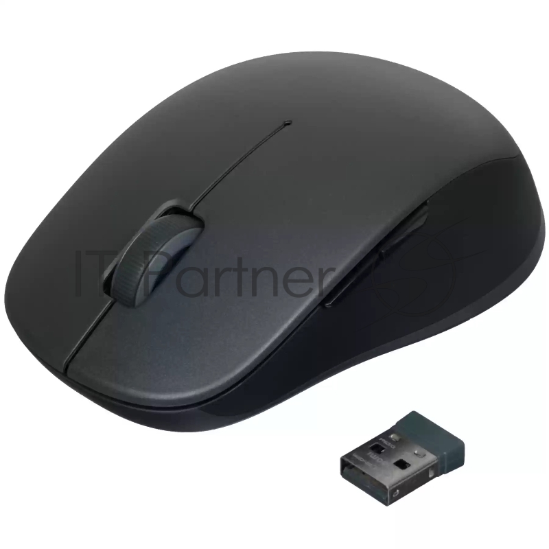 Мышь беспроводная Xiaomi Dual-mode Wireless Mouse 2 черный, 1200 dpi, радиоканал, Bluetooth, USB, кнопки - 5