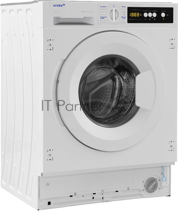 Стиральная машина Vitek VT-WMA701 класс:A+++ загрузка до 7кг отжим:1200об/мин белый