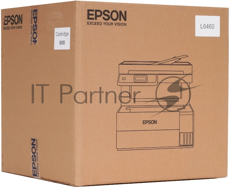МФУ струйный Epson L6460 (C11CJ89507) A4 Duplex WiFi белый