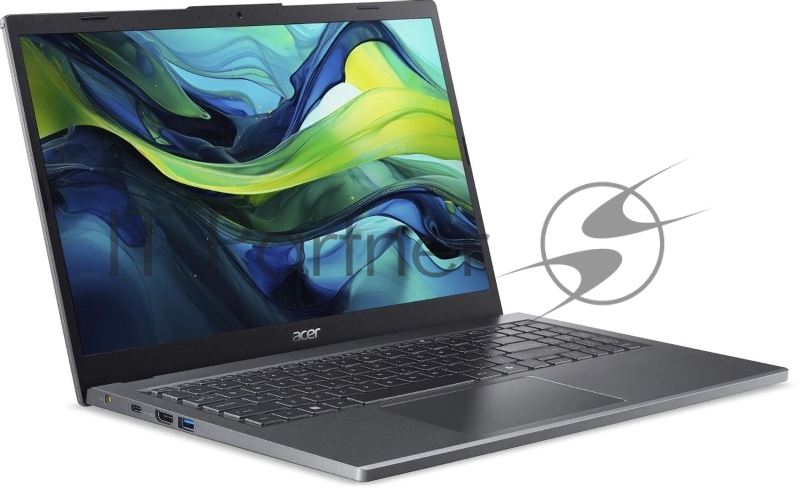 Ноутбук Acer Aspire 15 A15-51M-959S Core i9 13900H 16Gb SSD512Gb Intel Iris Xe graphics 15.6 IPS FHD (1920x1080) без ОС silver WiFi BT Cam 5100mAh (NX.JKVEM.007)
