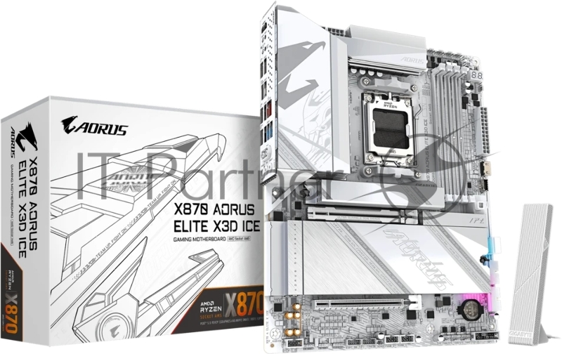 Материнская плата Gigabyte X870 AORUS ELITE X ICE