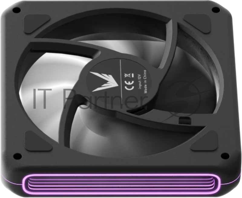 Вентилятор для корпуса Formula Air Fusion 1 BK ARGB 120х120x28 черный 4-pin 36.93дБ (упак.:1шт) Ret