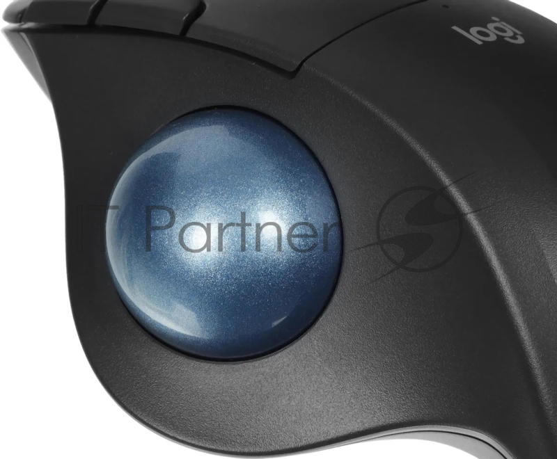 Трекбол Logitech M575S черный оптическая 2000dpi беспров. BT/Radio USB2.0 (910-007035)