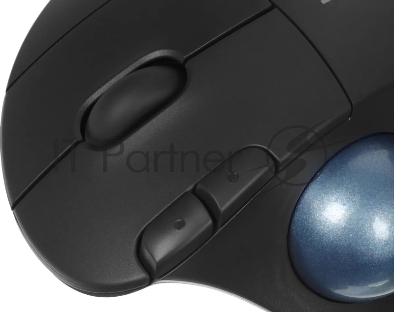 Трекбол Logitech M575S черный оптическая 2000dpi беспров. BT/Radio USB2.0 (910-007035)