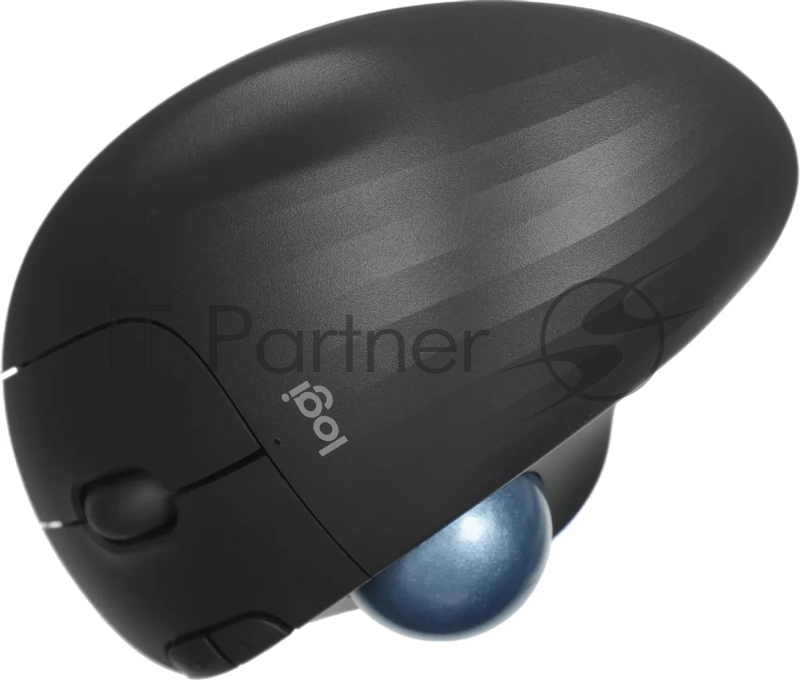 Трекбол Logitech M575S черный оптическая 2000dpi беспров. BT/Radio USB2.0 (910-007035)