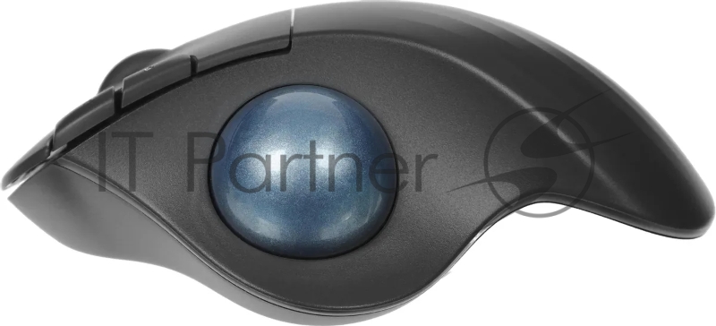 Трекбол Logitech M575S черный оптическая 2000dpi беспров. BT/Radio USB2.0 (910-007035)