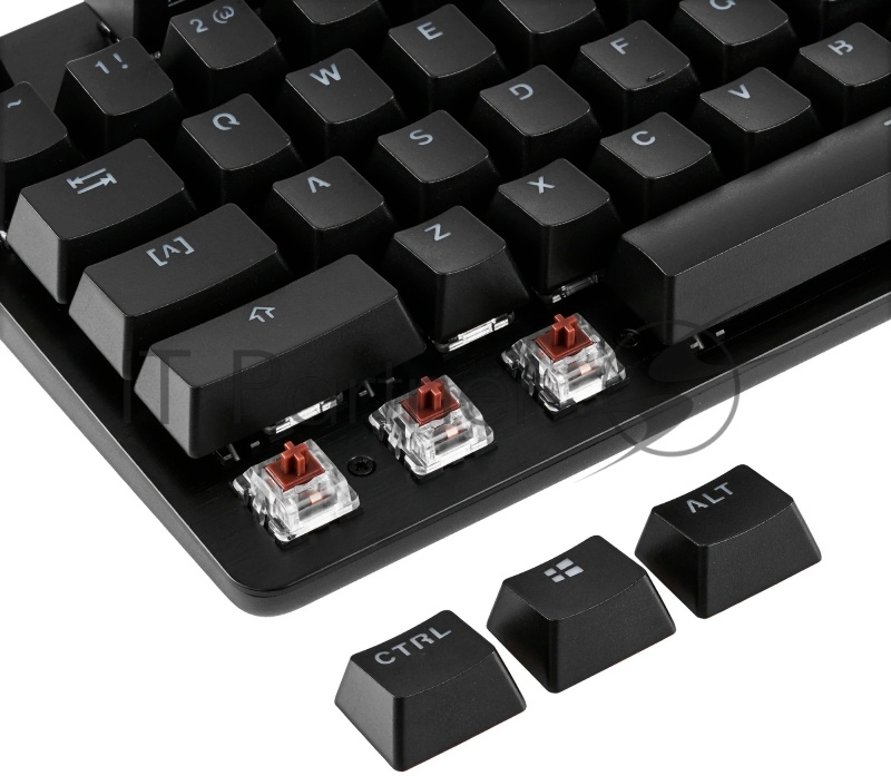 Клавиатура Logitech G412 SE механическая черный USB Multimedia for gamer LED (920-010440) кабель 1.8м