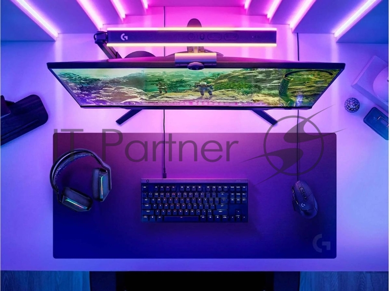 Коврик для мыши Logitech G840 черный (943-000779)