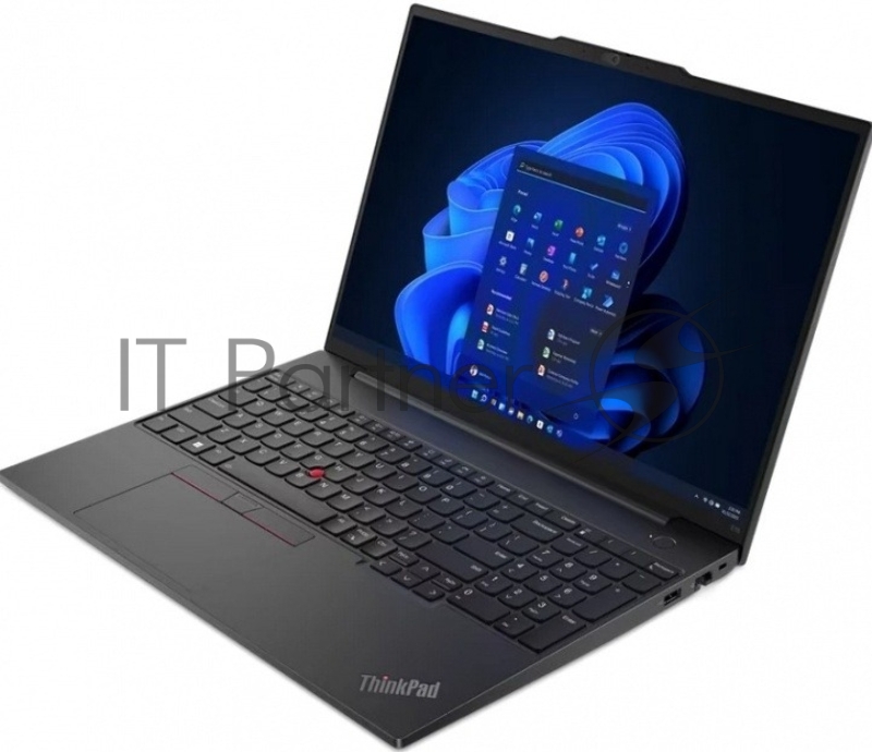 Ноутбук Lenovo ThinkPad E16 G2 Ryzen 7 7735HS 32Gb SSD512Gb AMD Radeon 680M 16 IPS WUXGA (1920x1200) Windows 11 Pro черный WiFi BT Cam (21M5S0JK00_32G)