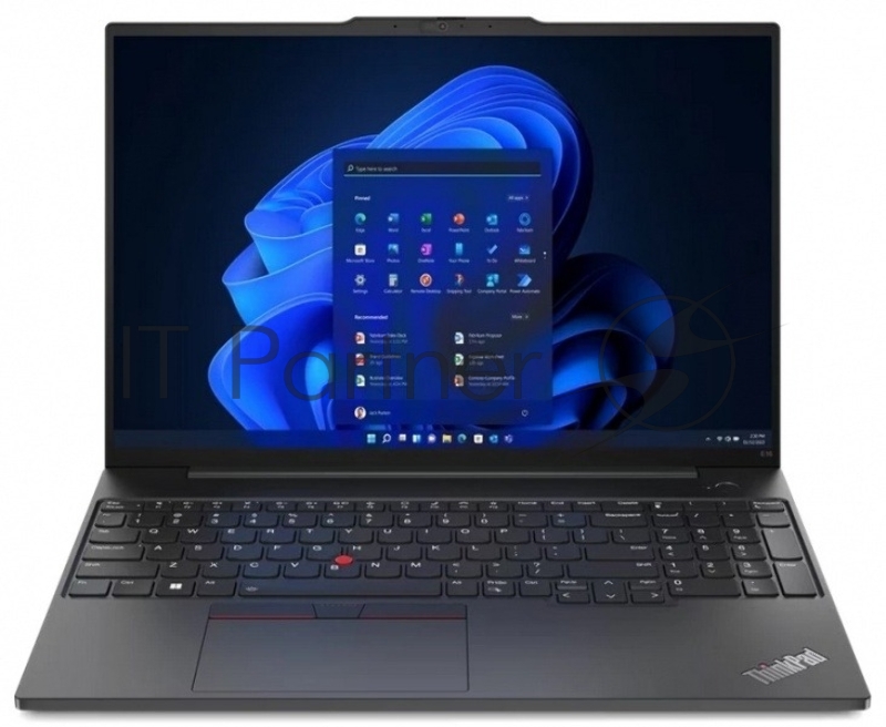 Ноутбук Lenovo ThinkPad E16 G2 Ryzen 7 7735HS 32Gb SSD512Gb AMD Radeon 680M 16 IPS WUXGA (1920x1200) Windows 11 Pro черный WiFi BT Cam (21M5S0JK00_32G)