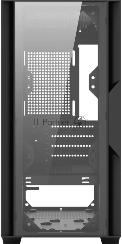 Корпус Bloody CC-123 черный без БП mATX 8x120mm 2xUSB2.0 1xUSB3.0 audio bott PSU