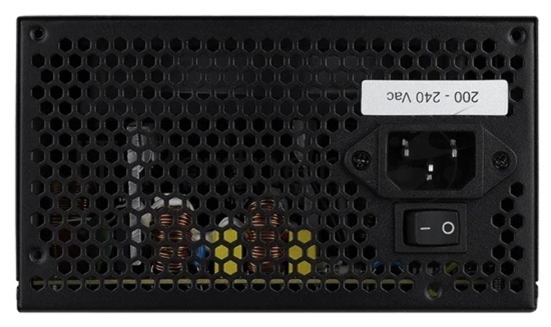 Блок питания FORMULA V LINE (AEROCOOL) 550W VX PLUS 550 (ATX, 20+4 pin, PCI-E 6+2P, 3xMolex, 3xSATA, 120mm fan, RTL) (VX PLUS 550 (F))