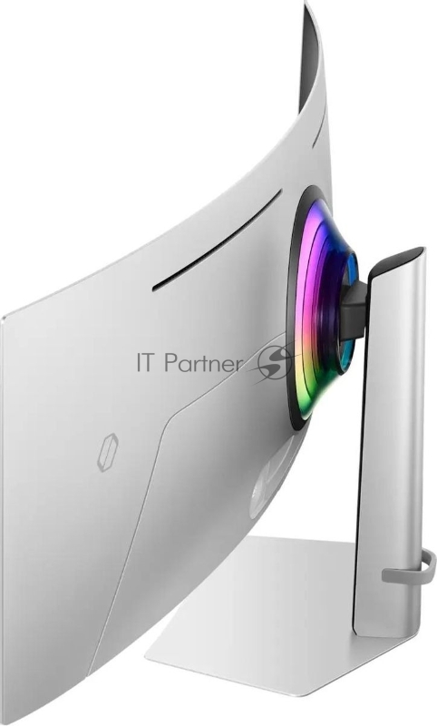 Монитор Samsung 49 Odyssey OLED G9 S49DG934SUXEN серебристый OLED LED 32:9 HDMI полуматовая HAS 250cd 178гр/178гр 5120x1440 240Hz DP USB 12.6кг