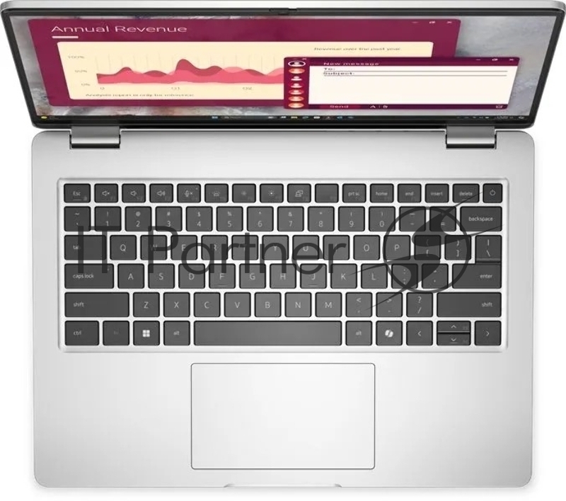 Ноутбук DELL 14 Pro Core Ultra 5 235U 14,0 FHD+ (1920 x 1200) IPS,AG,300 nit, 16GB DDR5 (1x16GB) 512GB SSD Intel Arc graphics,3cell,Backlit,FPR,2y, KB/Eng