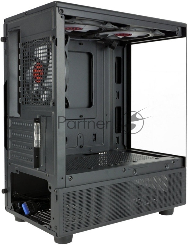 Компьютерный корпус Ginzzu RX670 mATX FAN 12CM FRGB*3