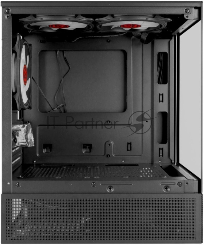 Компьютерный корпус Ginzzu RX670 mATX FAN 12CM FRGB*3