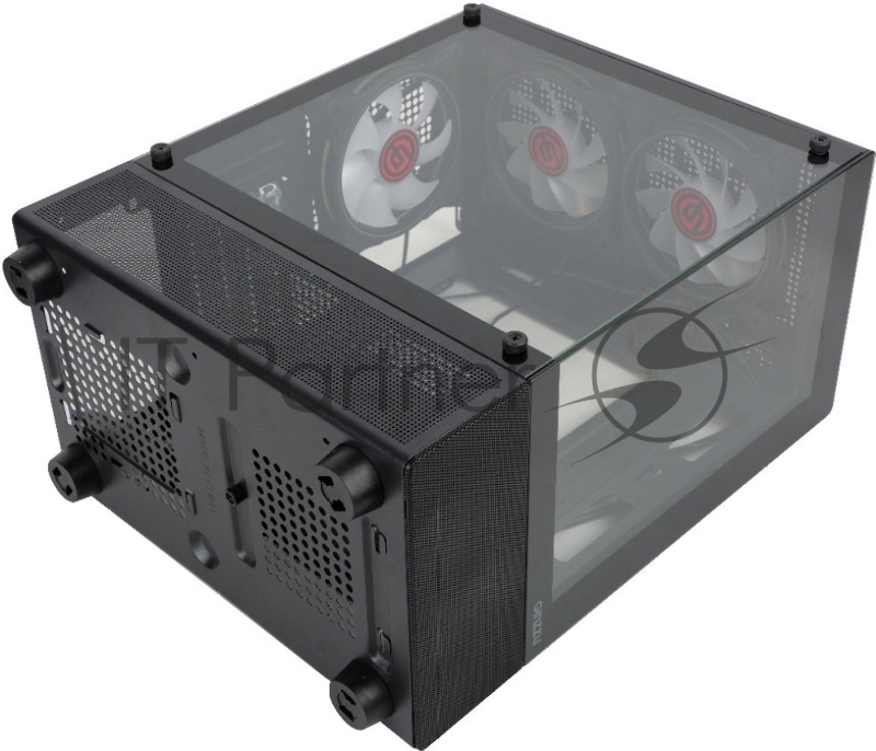 Компьютерный корпус Ginzzu RX670 mATX FAN 12CM FRGB*3