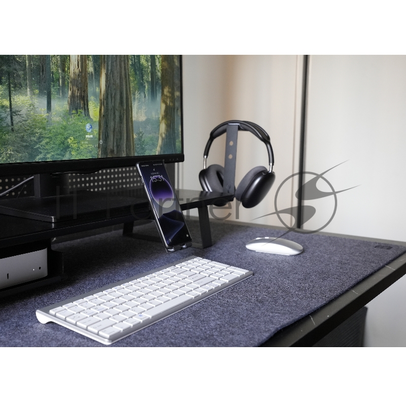 Коврик для мыши Mouse pad GEEK NOOK 100*50CM Dark Gray Felt