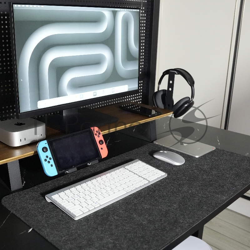 Коврик для мыши Mouse pad GEEK NOOK 80*40CM Dark Gray Felt