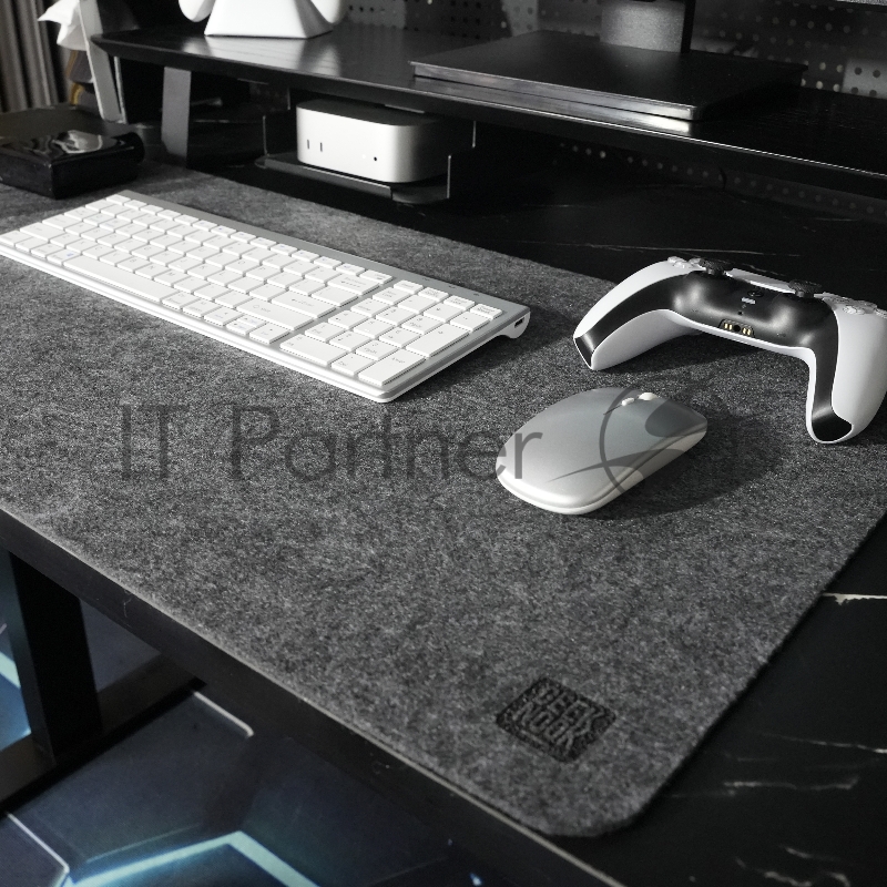 Коврик для мыши Mouse pad GEEK NOOK 80*40CM Dark Gray Felt