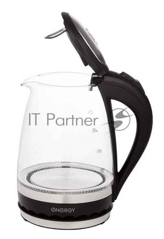 Чайник Energy E-279 1.5 л,стекло,черный