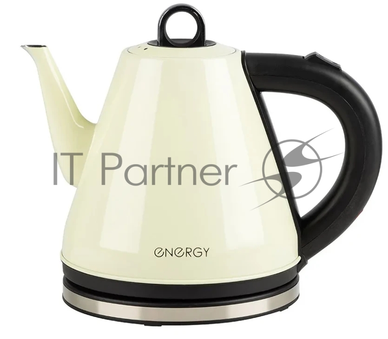 Чайник электрический Energy E-263 1,2л, нержавейка, бежевый (12)