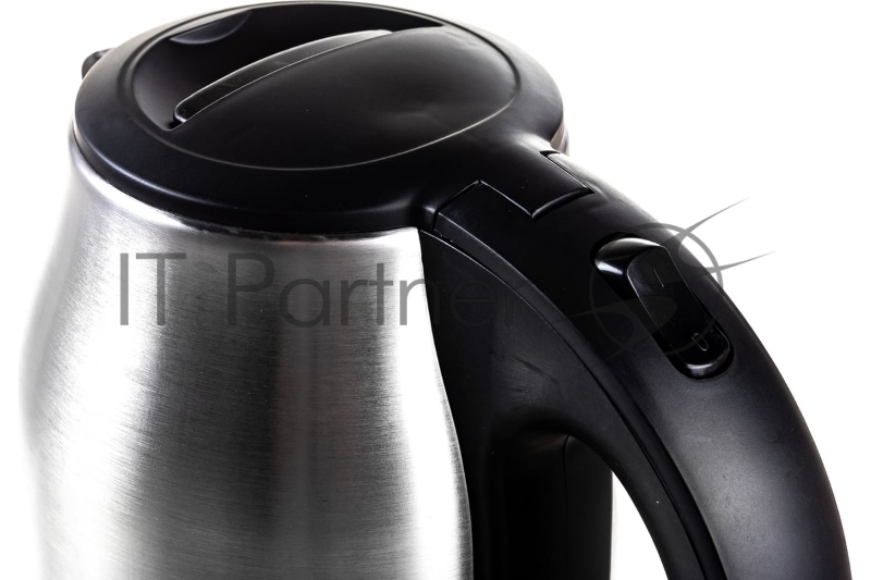 Чайник электрический Energy E-201 1.8л, сталь, черный (164126)