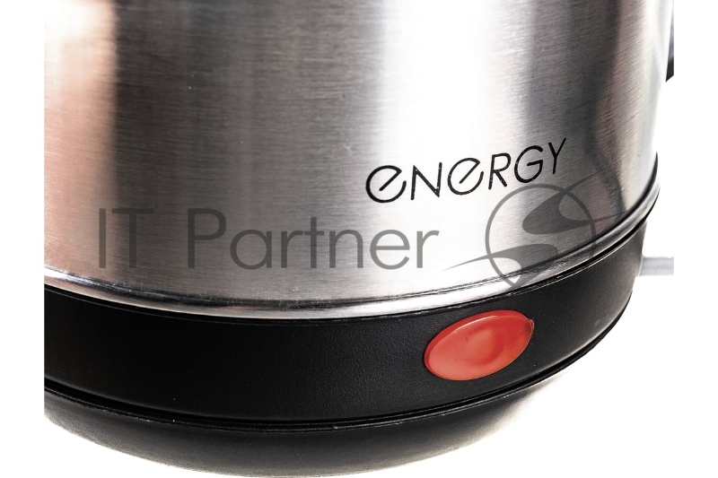 Чайник электрический Energy E-201 1.8л, сталь, черный (164126)